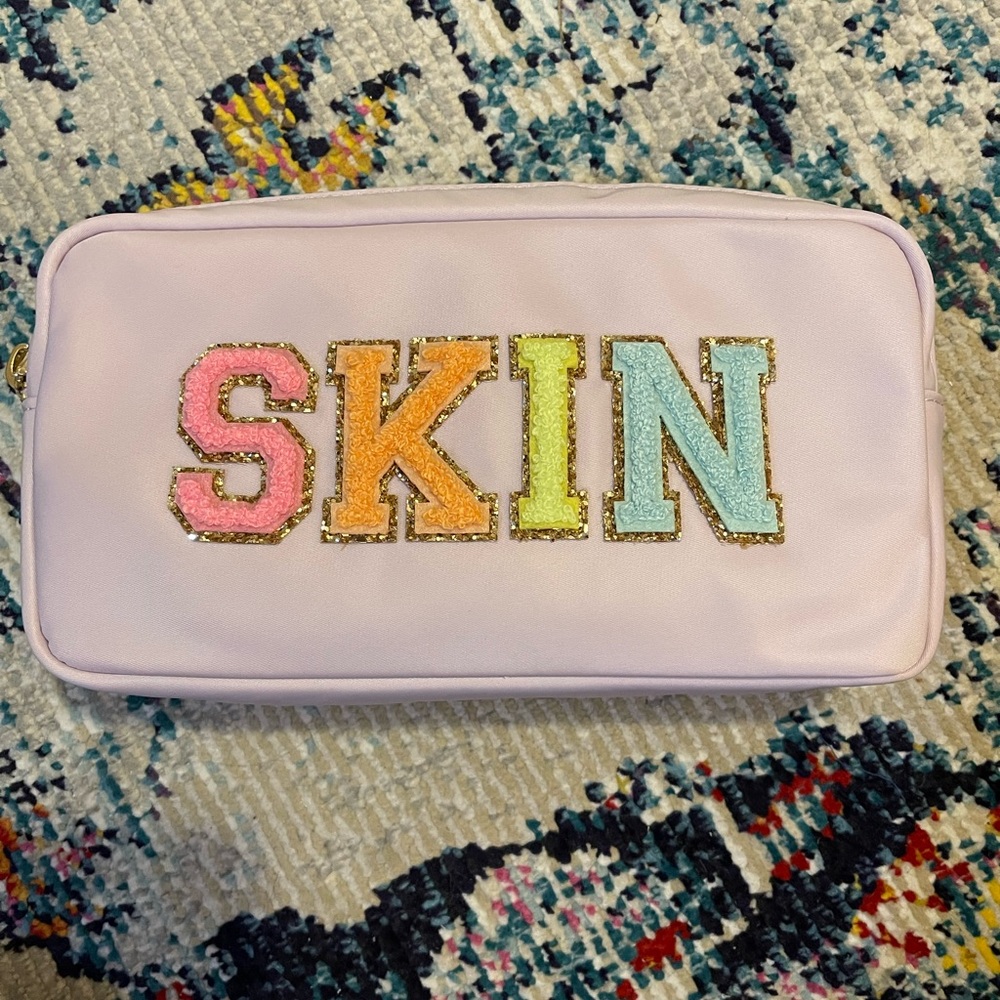 SCL small Lilac “skin” pouch